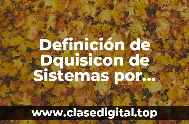 Definición de Dquisicon de Sistemas por Outsourcing