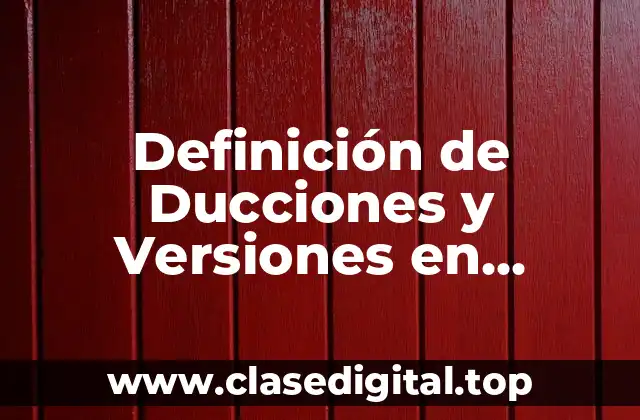 Definición de Ducciones y Versiones en Optometría