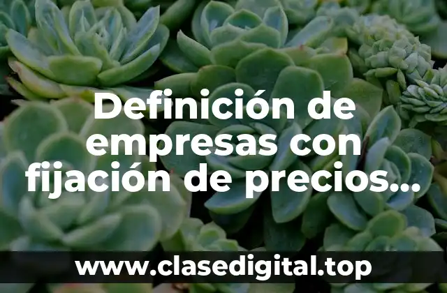 Ejemplos de empresas con fijación de precios promocionales