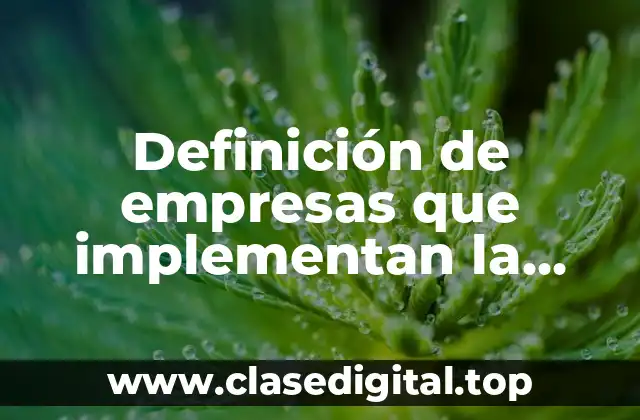 Ejemplos de empresas que han implementado la norma ISO 9000