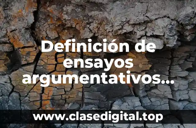 Ejemplos de ensayos argumentativos sobre la discriminación en adolescentes