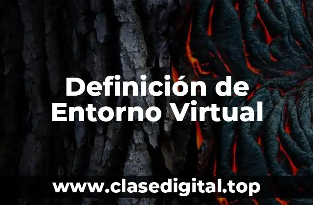 Definición de Entorno Virtual