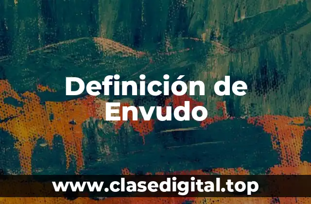 Definición de Envudo