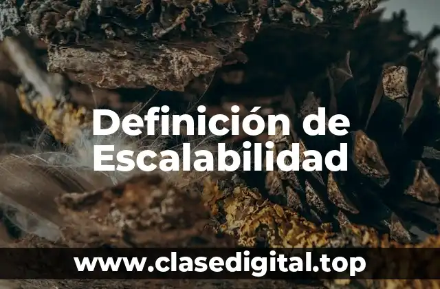 Ejemplos de Escalabilidad