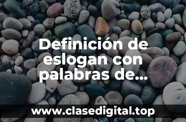 Diferencia entre eslogan con palabras de necesidad y creatividad y otros tipos de eslogan