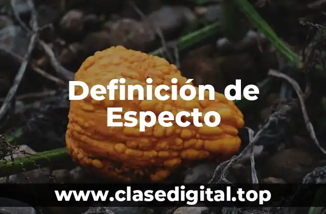 Definición técnica de Espectro