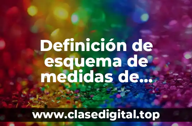 Definición de esquema de medidas de prevención en accidentes