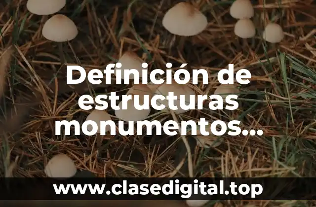 Definición de estructuras monumentos ocacionados por la corrosion