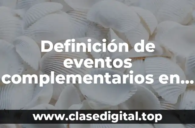 Definición de eventos complementarios en matemáticas