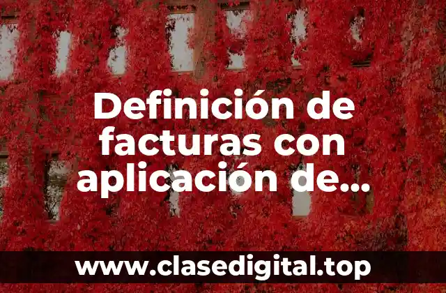 Definición de facturas con aplicación de estimulo fiscal IEPs diesel