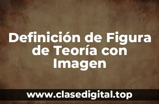 Definición de Figura de Teoría con Imagen
