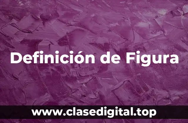 Definición de Figura