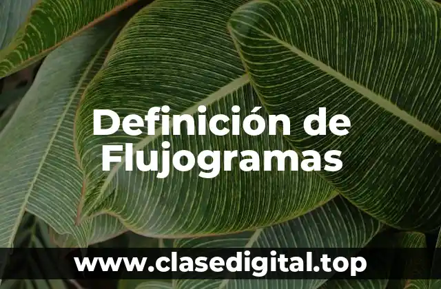 Ejemplos de flujogramas