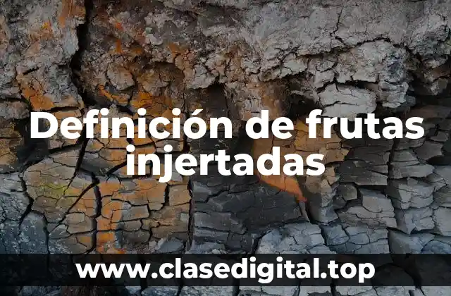 Definición de frutas injertadas