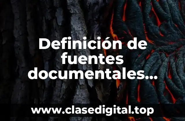Ejemplos de fuentes documentales inéditos del Ecuador