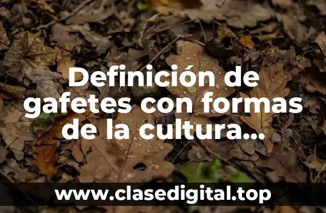 Definición de gafetes con formas de la cultura totonaca
