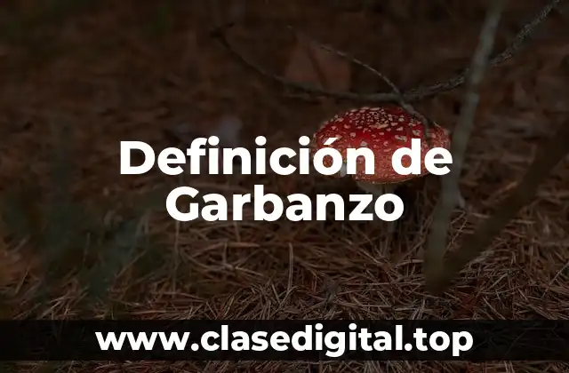 Definición de Garbanzo