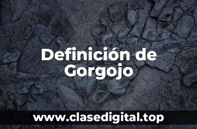 Definición de Gorgojo