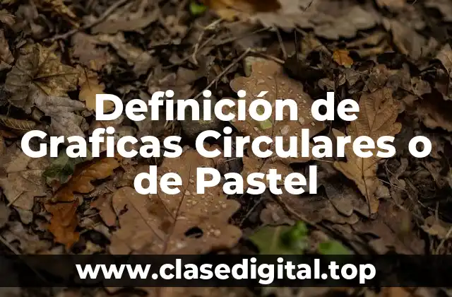 Ejemplos de Graficas Circulares o de Pastel