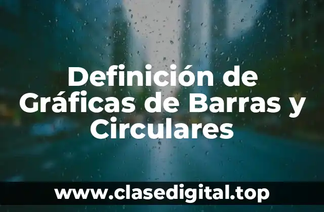 Definición de Gráficas de Barras y Circulares