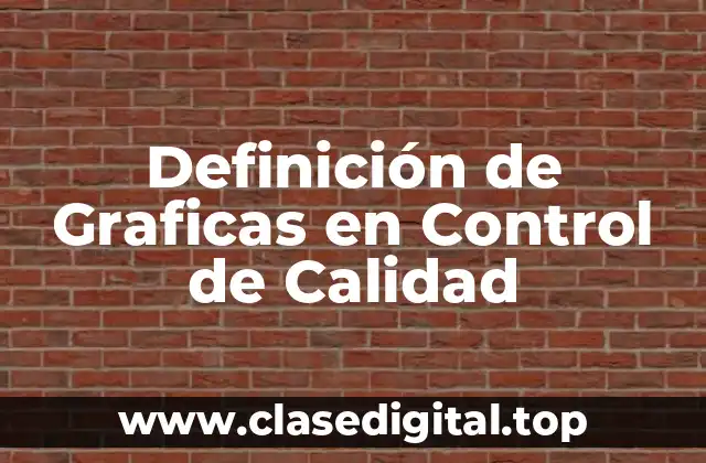 Definición de Graficas en Control de Calidad