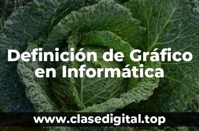 Definición de Gráfico en Informática