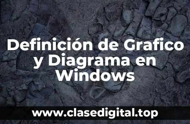 Definición de Grafico y Diagrama en Windows