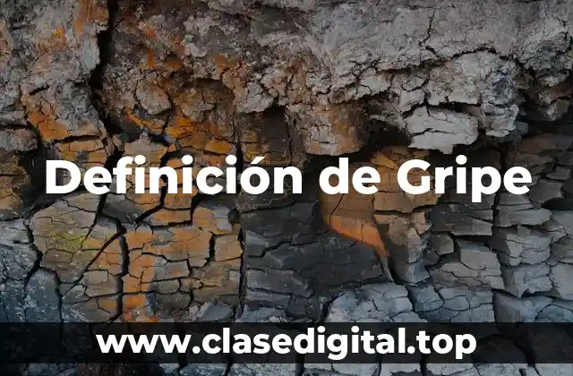 Definición de Gripe