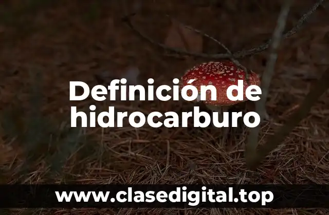 Ejemplos de hidrocarburos