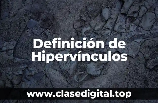 Ejemplos de Hipervínculos