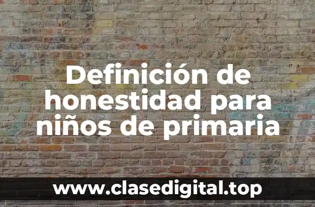 Definición técnica de honestidad
