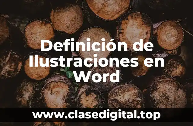 Definición de Ilustraciones en Word