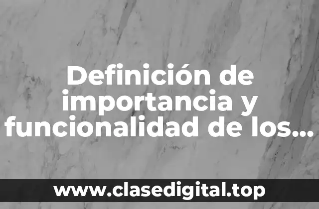 Definición de importancia y funcionalidad de los instrumentos de investigación
