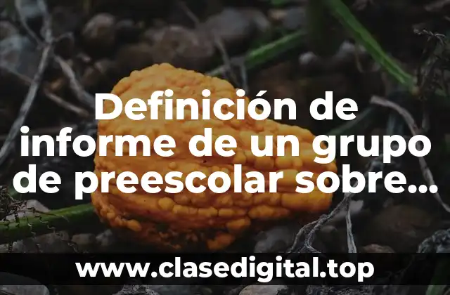 Ejemplos de autoregulación en un grupo de preescolar