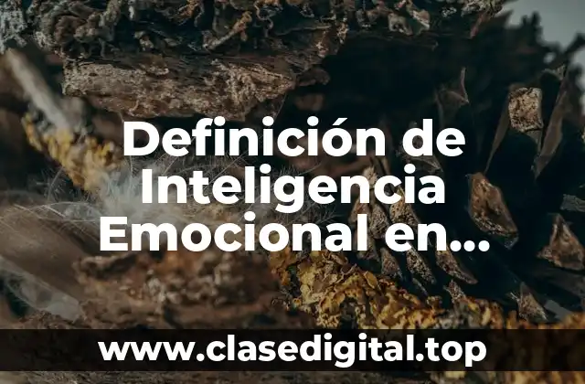 Definición de Inteligencia Emocional en Psicología