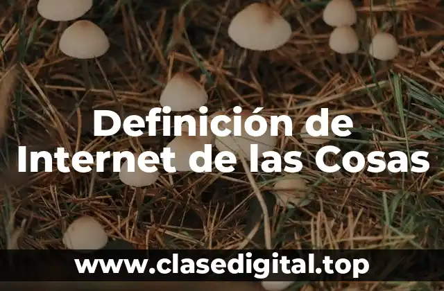 Ejemplos de Internet de las Cosas