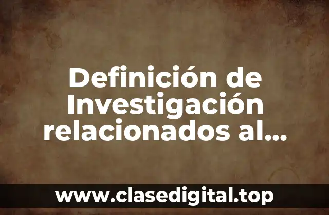 Ejemplos de Investigación relacionados al Turismo