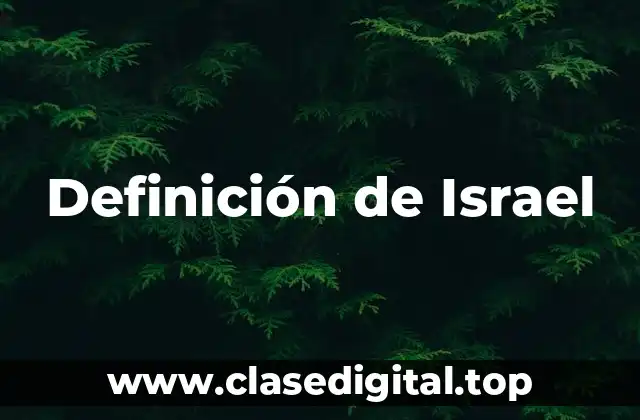 Definición de Israel