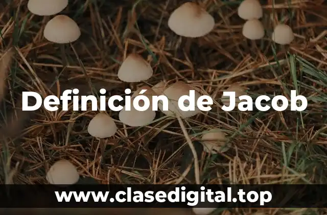 Definición de Jacob