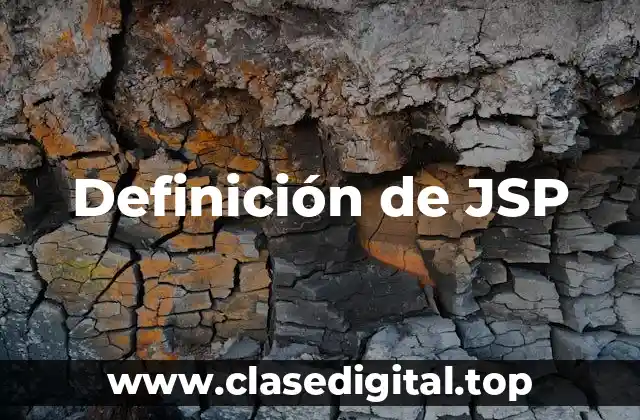 Definición de JSP