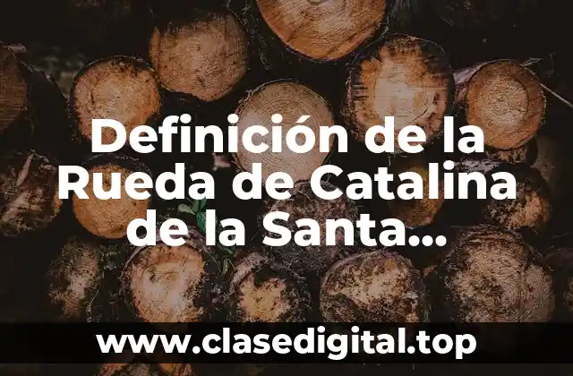 Definición de la Rueda de Catalina de la Santa Inquisición