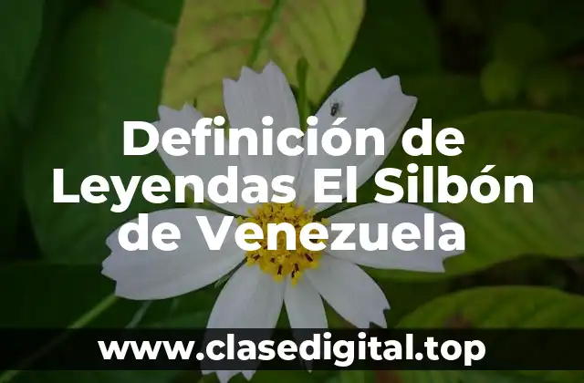 Definición de Leyendas El Silbón de Venezuela