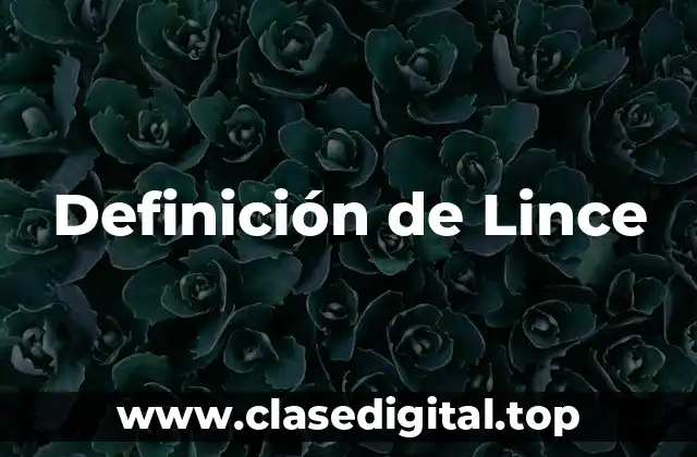 Definición de Lince