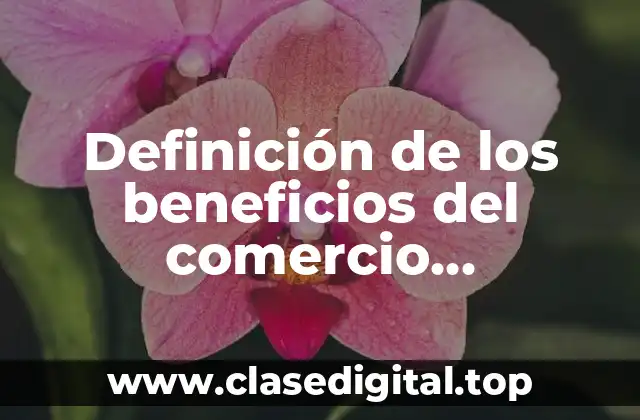 Definición de los beneficios del comercio internacional para los consumidores