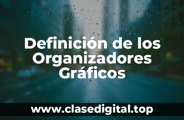 Definición de los Organizadores Gráficos