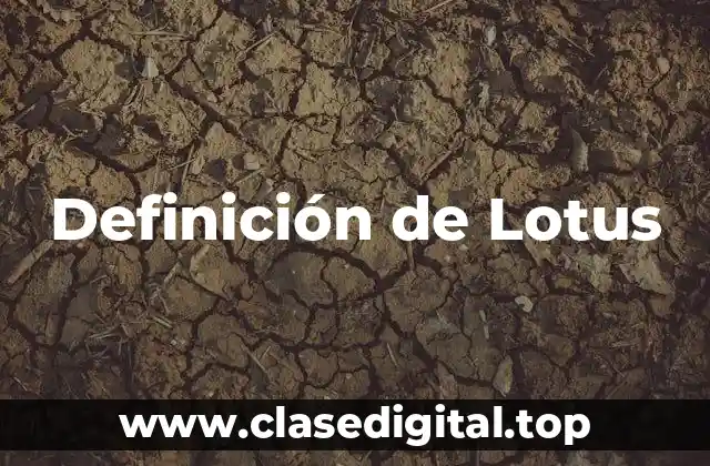 Definición de Lotus