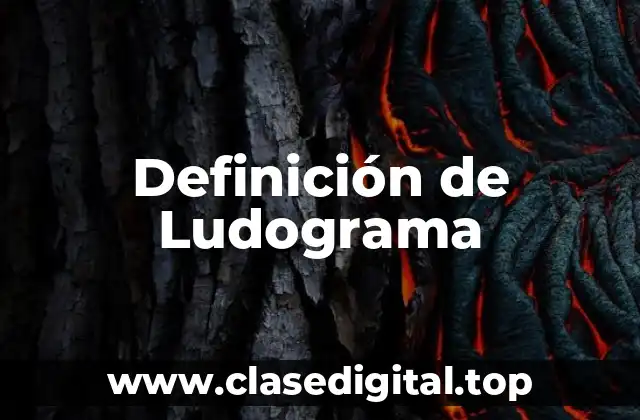 Definición de Ludograma