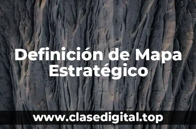 Definición de Mapa Estratégico