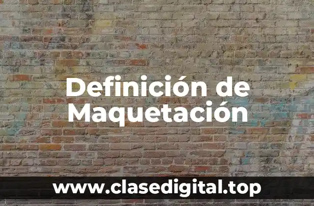 Ejemplos de Maquetación