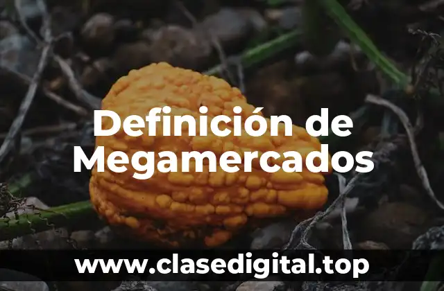 Definición de Megamercados